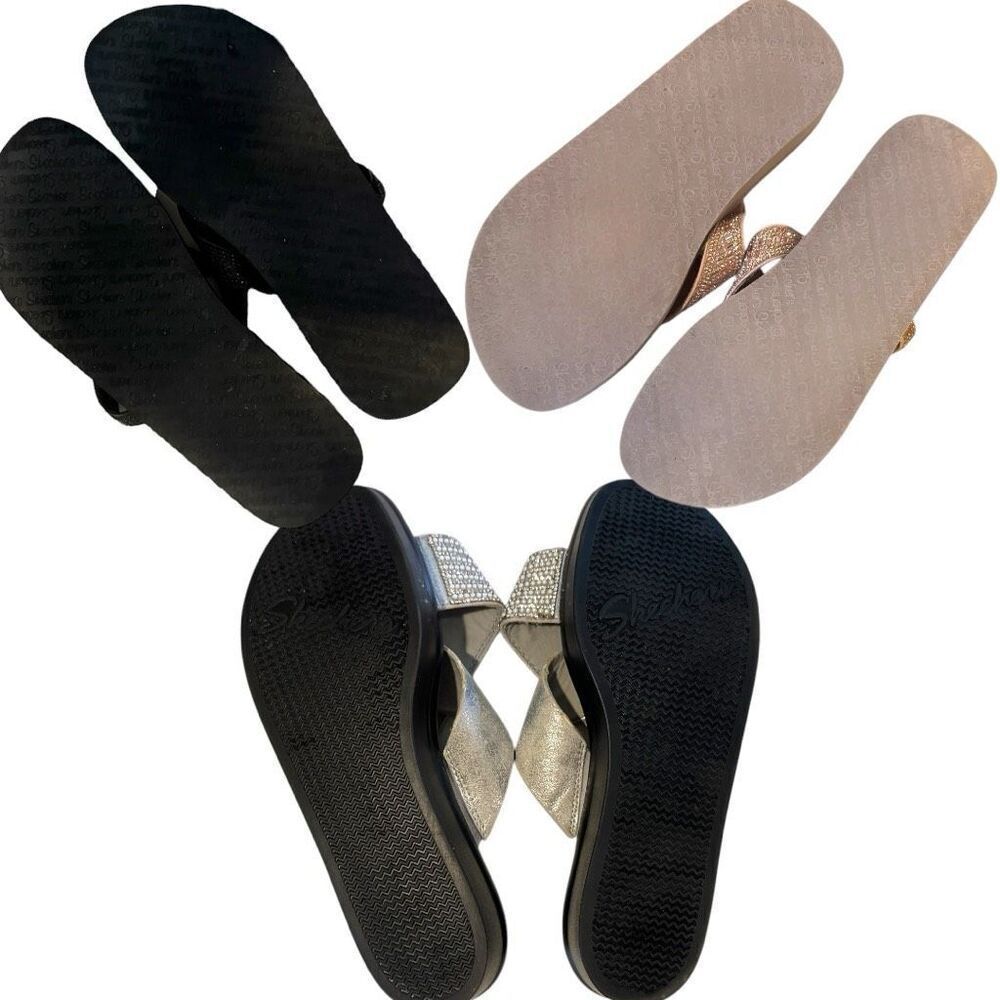 Skechers Yoga Foam & Bumblers 3pc Sandal Lot Bundle Size 11 - Picture 5 of 16